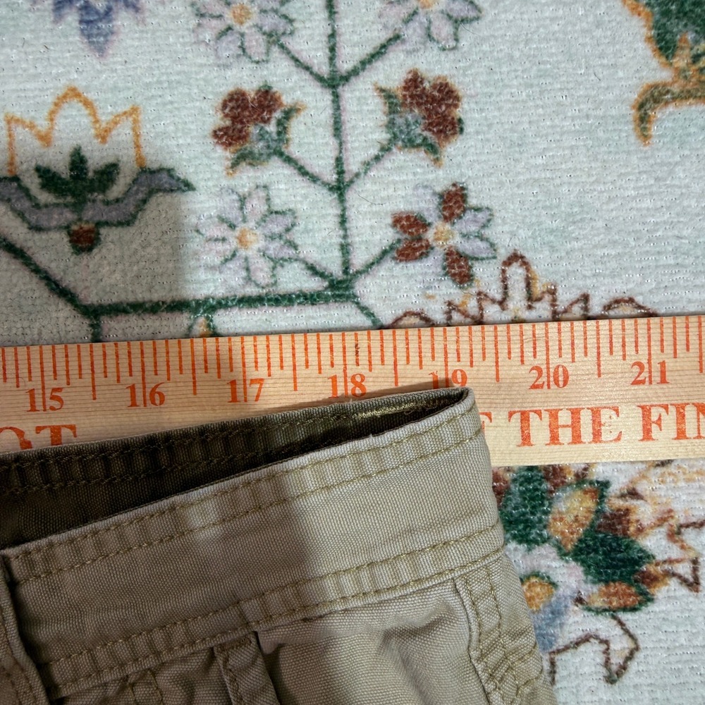 Outdoor Life‎ Men's Khaki Cargo Shorts Size 38 Cotton Utility Pockets - Picture 5 of 5